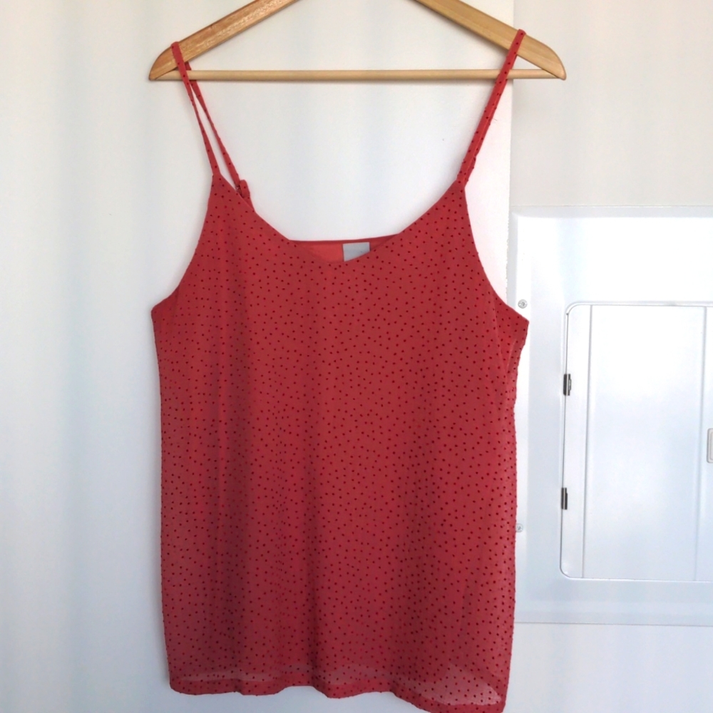 Ichi Pink V-Neck Cami